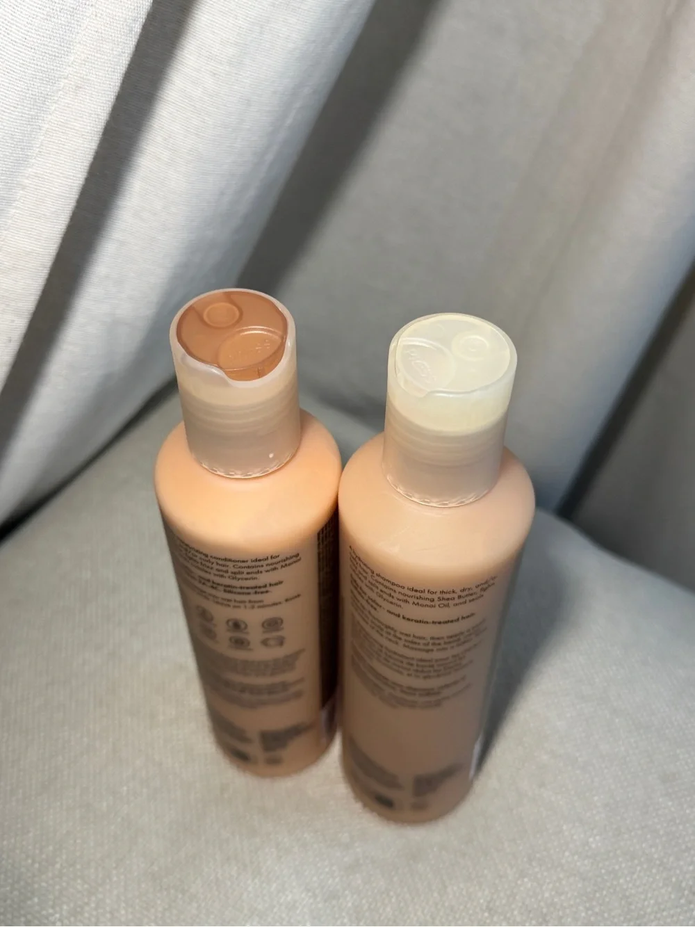 FEKKAI Shea Butter Shampoo and Conditioner full size 8.5 oz